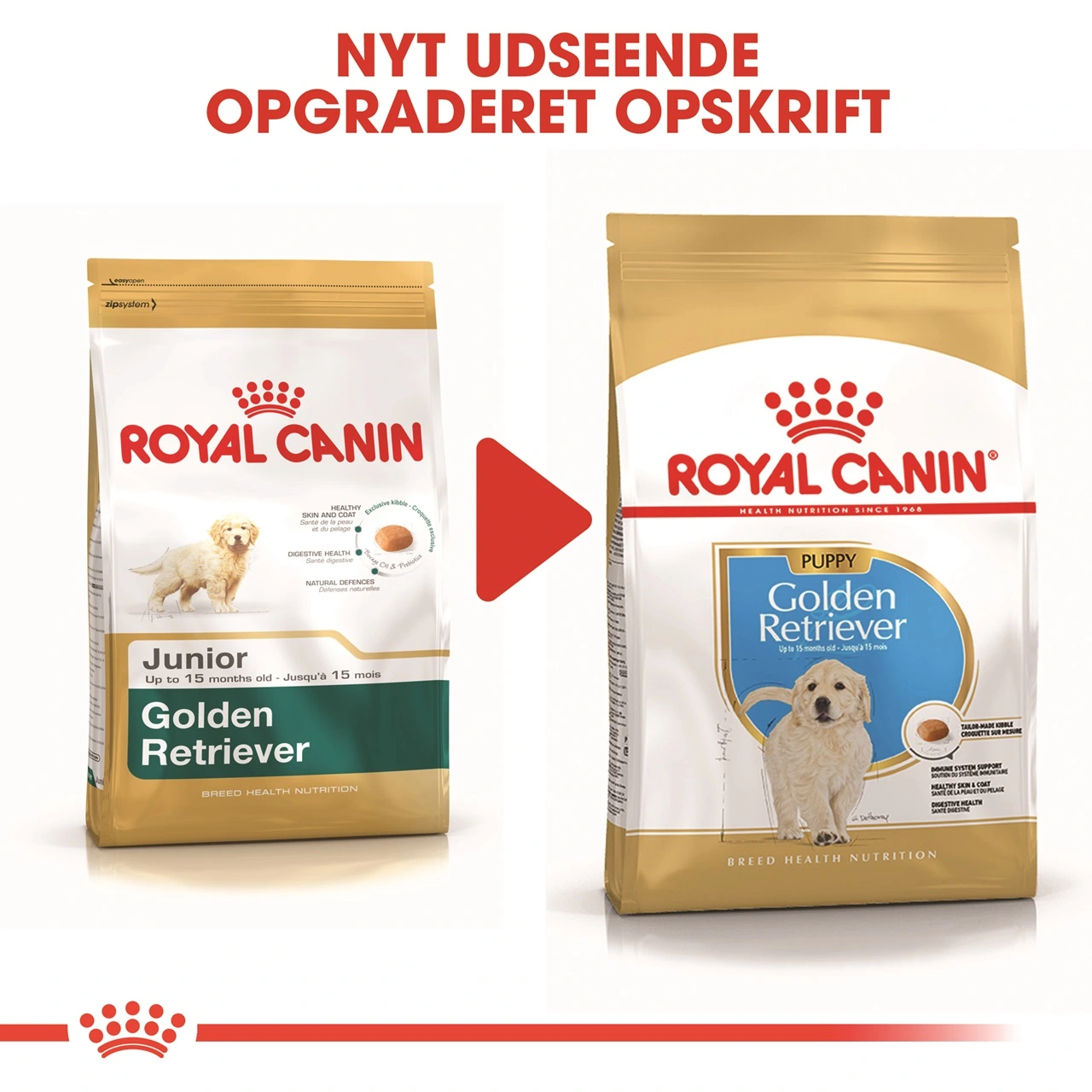Royal Canin Golden Retriever Puppy 12 kg - tørfoder til hvalpe